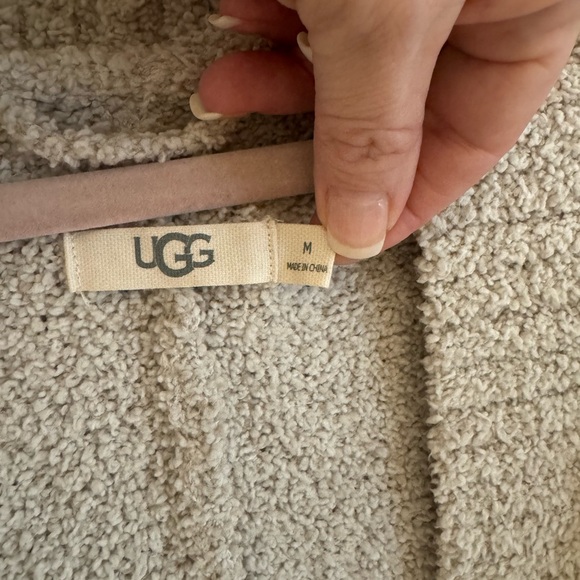 UGG Cream Textured Cardigan - Picture 4 of 5
